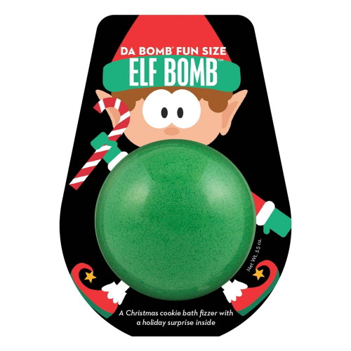 Da Bomb Bath Fizzers Elf Bath Bomb - 3.5oz