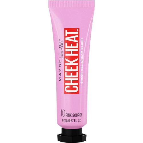 Maybelline Cheek Heat Gel-cream Blush, Face Makeup, Pink Scorch, 0.27 Fl Oz