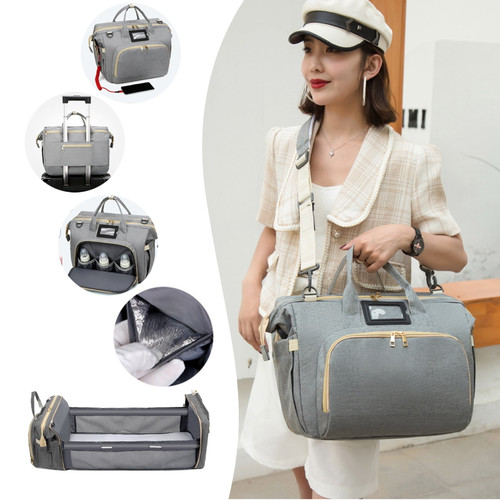 Xukasibopn7 2022 Baby Diaper Bags Backpacks - Baby Bags For Boys And Girls, Baby Diaper Crossbody Bags With Changing Station - Baby Registry Search Gifts R120