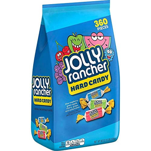 Jolly Rancher Assorted Fruit Flavored Hard Candy, Valentine's Day, 5 Lb Bag (360 Pieces)