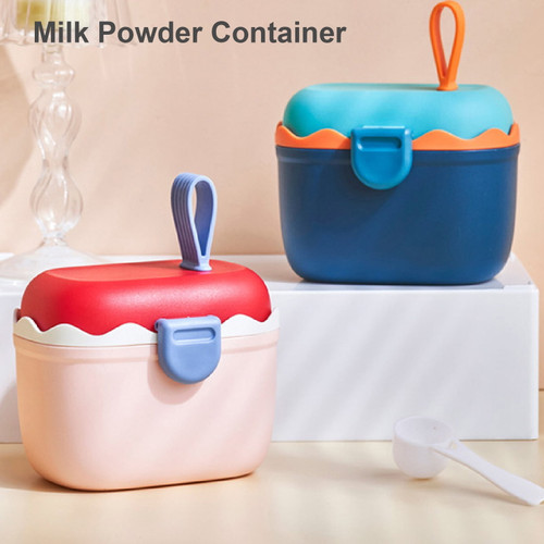 Baiwo Milk Powder Container Food Grade Leakproof Pp Multipurpose Airtight Milk Powder Box For Travel