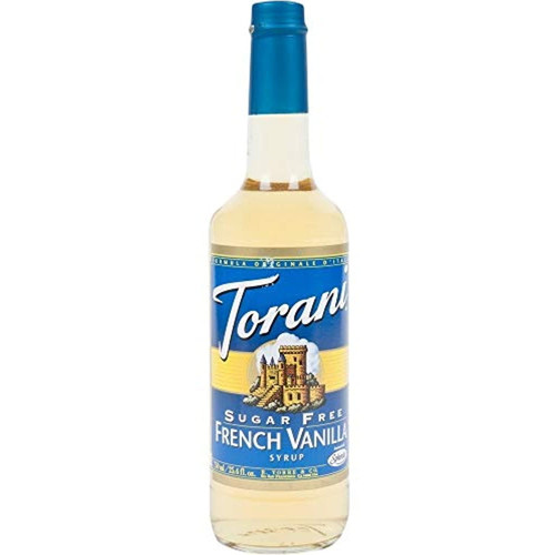 Torani Sugar Free Syrup, French Vanilla, 25.4 Fl Oz, (pack Of 1)