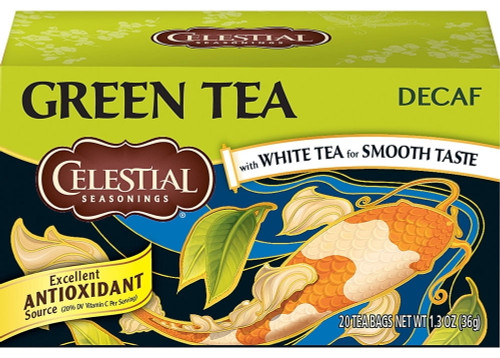 Celestial Seasonings Green Tea Decaffeinated -- 20 Tea Bags