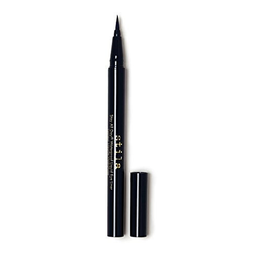 Stila Stay All Day Waterproof Liquid Eyeliner, Midnight, 0.02 Oz