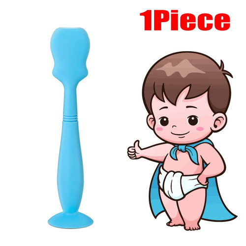 Danlai-1/3/6pieces Baby Diaper Applicator For Baby Buttocks Soft Elastic Silicone Ointment Applicator With Suction Base