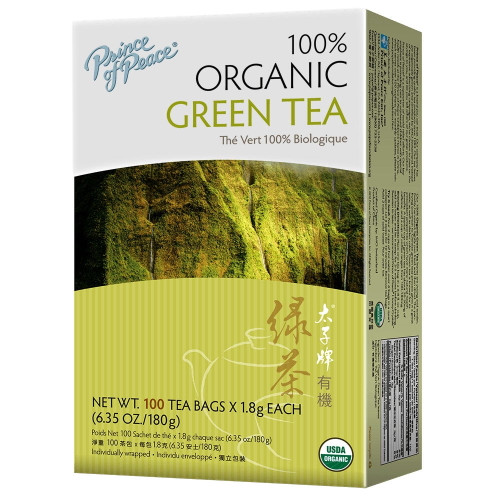 Prince Of Peace Organic Green Tea, 100 Count