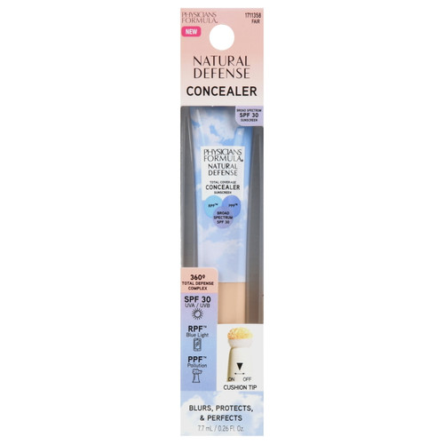 Physicians Formula Natural Defense Total Coverage Concealer Spf 30, Fair