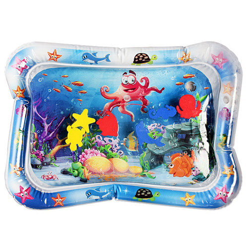 Dido Baby Water Mat Pvc Inflatable Playmat Infant Slapped Toy Newborn Baby Water Play Mat, Type 3
