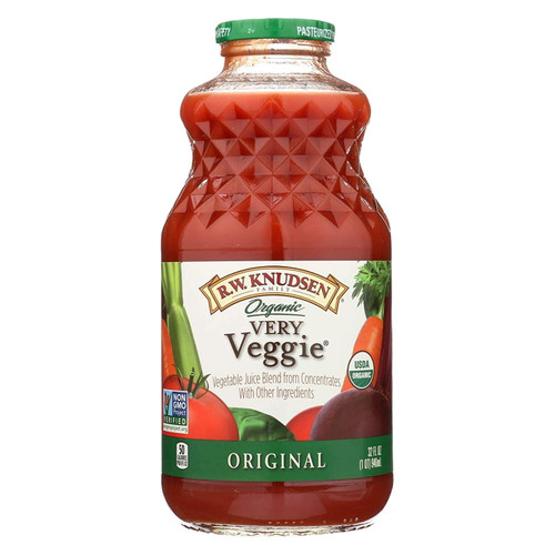 R. W. Knudsen Organic Very Veggie Juice, 2-pack 32 Fl Oz Bottles