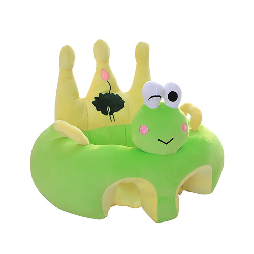 Baby Floor Support Seat Soft Plush Infant Learning To Sit Chair