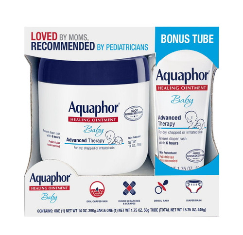 Product Of Aquaphor Advanced Therapy Baby Healing Ointment With Bonus, 15.75 Oz.