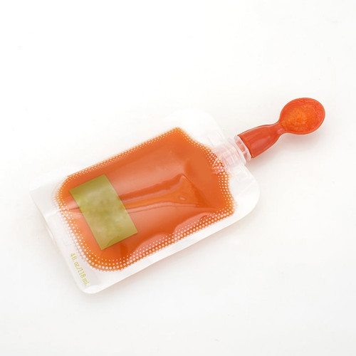 Portable 10pcs Baby Reusable Food Storage, Squeeze Food Bag ,drink Spout Pouch, Fruit Vegetable Food Pouch