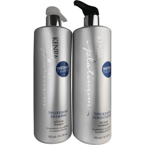 Kenra Platinum Thickening Instant Fullness Shamp And Cond Duo 31.5 Oz
