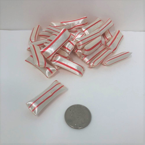 Old Fashion Mint Straws Christmas Candy 1 Pound Peppermint Straws