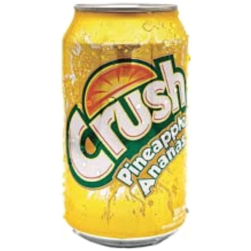 Crush Pineapple Soda 12oz Cans (pack Of 12)