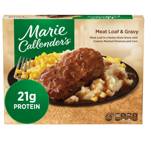 Marie Callender's Frozen Meal, Meat Loaf & Gravy, 12.4 Ounce