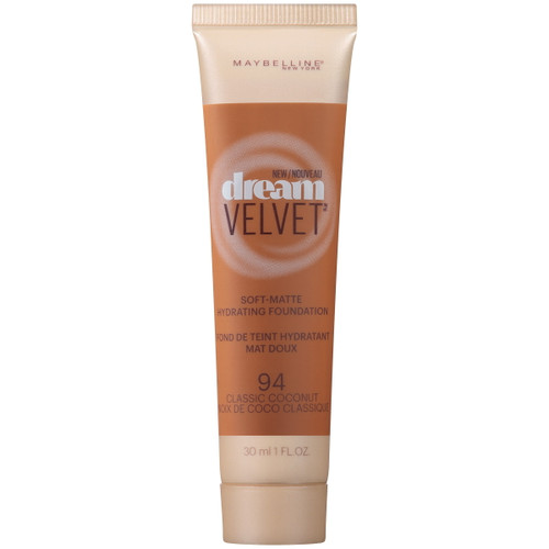 Maybelline Dream Velvet Soft-matte Hydrating Foundation, Classic Coconut, 1 Fl Oz
