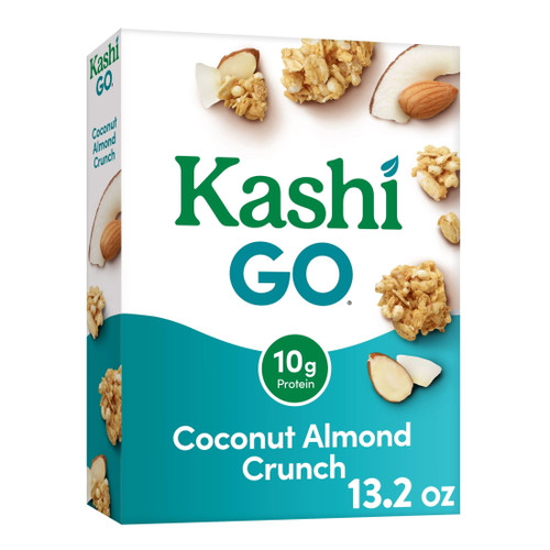 Kashi Go Breakfast Cereal, Coconut Almond Crunch, 13.2 Oz