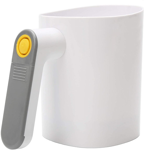 Flour Sifter, Battery Operated Flour Sifter For Baking Almond Flour And Powdered Sugar, Baking Sifter With 20 Mesh Stainless Steel Sieve, 4 Cup Flour Sieve Easy To Clean