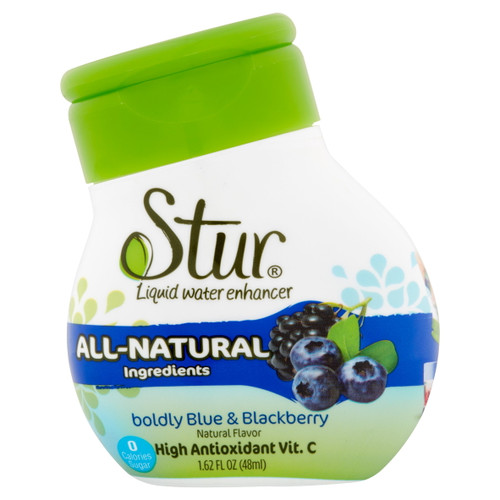Stur Wtr Enhncr Blue & Blkbry,1.62 Oz (pack Of 6)