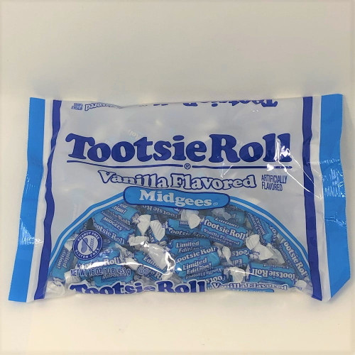 Vanilla Flavored Tootsie Rolls 2 Pounds Vanilla Tootsie Rolls