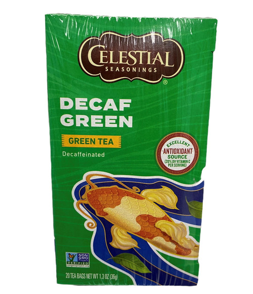 Celestial Seasonings Chai Tea, Decaf Green Tea, 20 Bags