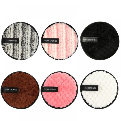Spdoo 6 Pcs Reusable Makeup Remover Pads | Eco Friendly & Zero Waste | Beauty Products | Soft Microfiber Makeup Remover Pads