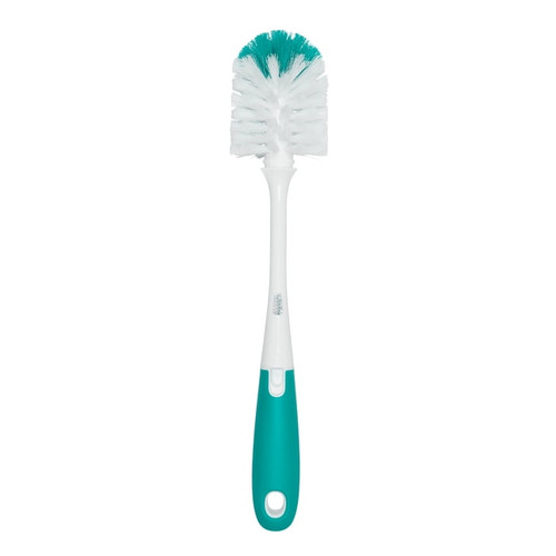 Oxo Tot Bottle Brush With Bristled Cleaner, Teal