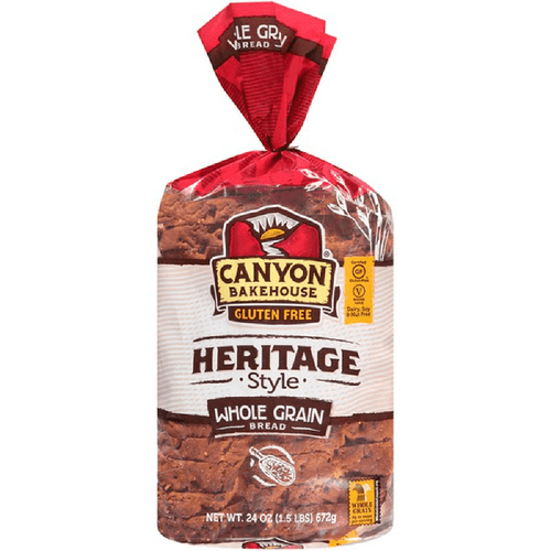 Canyon Bakehouse Heritage Style Whole Grain Bread, 24oz (pack Of 6)