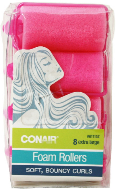 Conair Styling Essentials Extra Large Foam Rollers 8 Ea