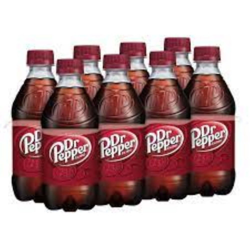 Dr Pepper Soda Pop 12oz Bottles, Quantity Of 24