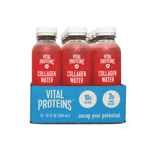 Vital Proteins, Collagen Water, Strawberry Lemon, 12. Oz, 12 Pack