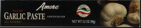 Amore Italian Garlic Paste 3.2 Oz