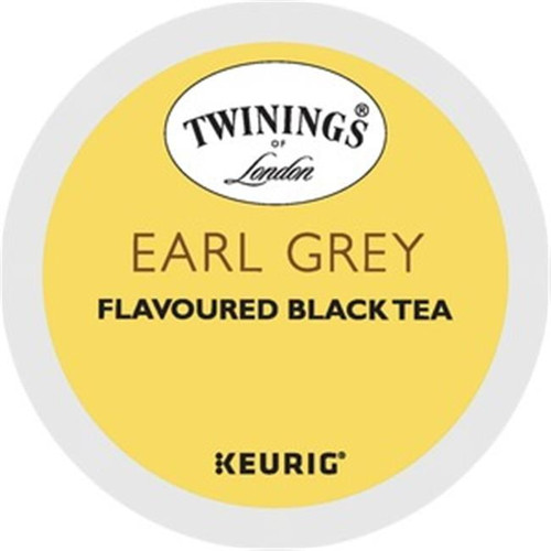 Twinings  Earl Grey Flavoured Black Tea K-cup - Pack Of 24