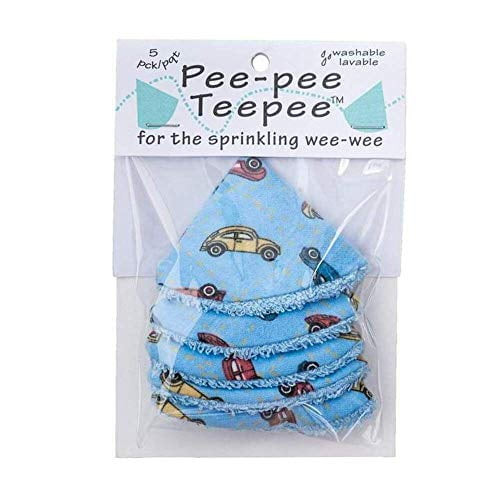 Beba Bean Pee-pee Teepee Cellophane Bag Blue Cars