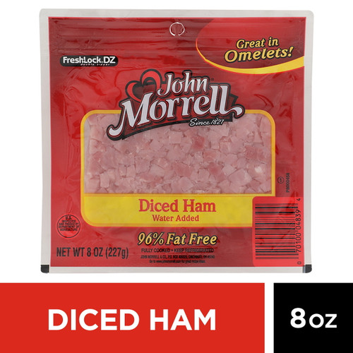 John Morrell Diced Ham, 8 Oz