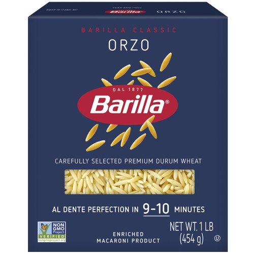 Barilla Orzo Pasta, 16 Oz