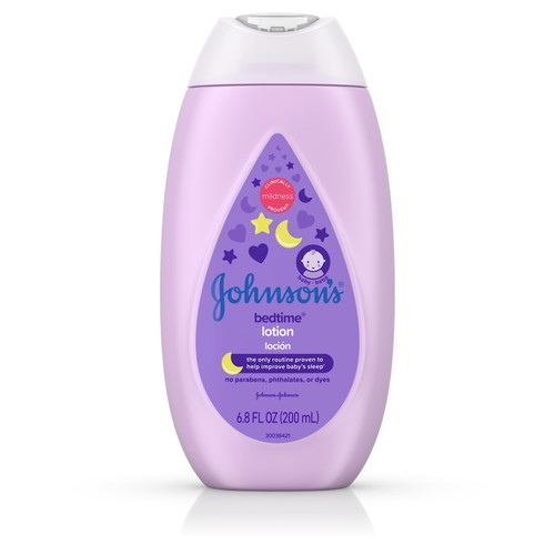 Johnson's Bedtime Baby Lotion With Naturalcalm Essences, 6.8 Fl. Oz