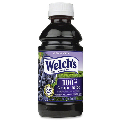 24 Packs : Wel35400 - Welchs 100% Grape Juice