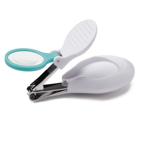 Safety 1ˢᵗ Clear View Nail Clippers, White