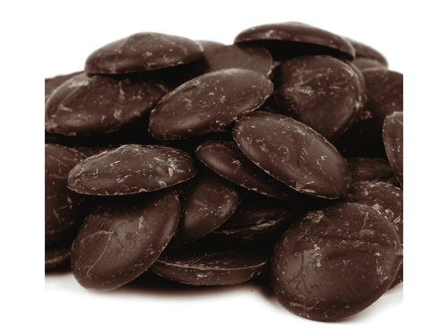 Merckens Dark Chocolate Coating Wafers Bulk Pack 50 Lbs.