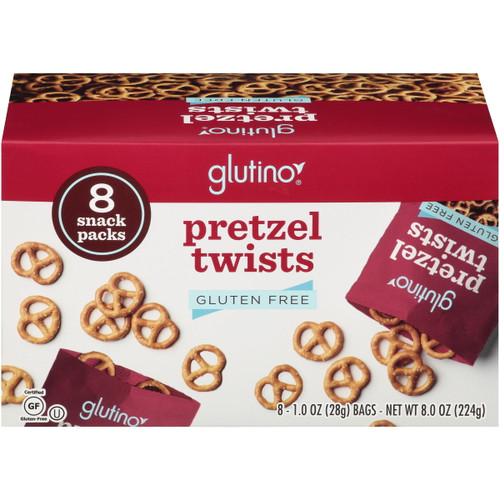Glutino Gluten Free Pretzel Twists 8-1.0 Oz. Bags