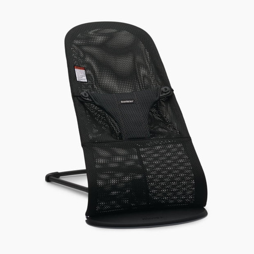 Babybjorn Bouncer Bliss, Black Frame, Mesh Black