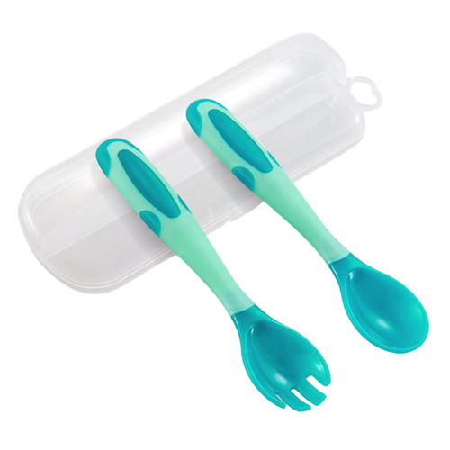 Lacyie Children's Twisted Spoon Flexible Handle Widely Used Food Spoon