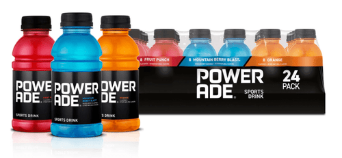 New Pack Powerade Sports Drink Variety Pack (12 Oz., 24 Pk.)