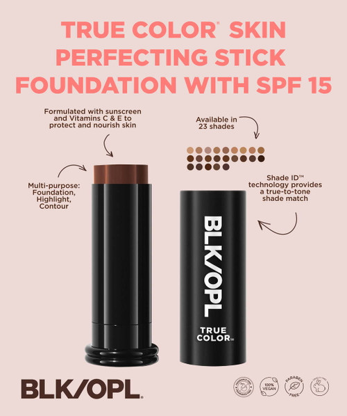 Blk/opl Skin Perfecting Stick Foundation Spf 15, Hypoallergenic, Nude