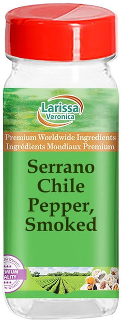 Larissa Veronica Serrano Chile Pepper, Smoked, (1 Oz, 1-pack, Zin: 526422)