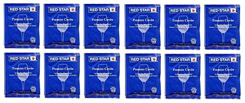 Red Star Premier Cuvee Wine Yeast - Pack Of 12 - North Mountain Supply Fresh Yeast