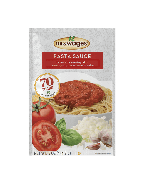 Mrs. Wages Create Tomato Pasta Sauce Mix, 5 Ounce Packet