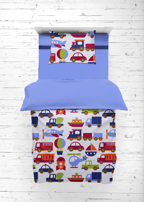 Bacati 4 Piece Bedding Sets, Toddler Bed